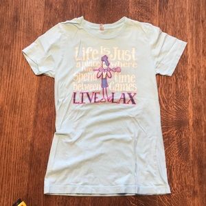 Light blue lacrosse shirt!